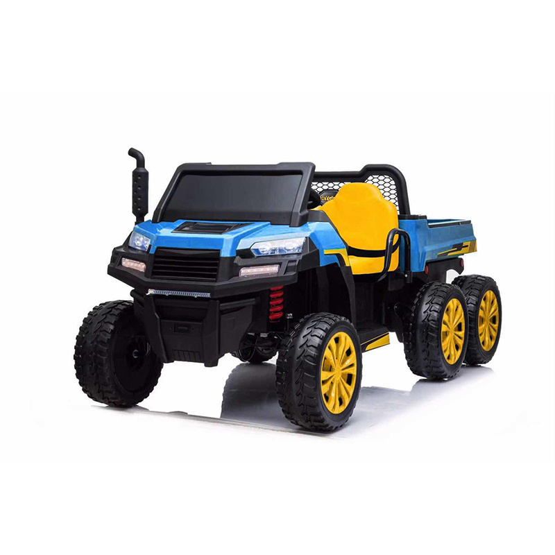 Big Size Children Electric Tractor 24v 4x4 Battery Power 6 Wheel Ride-On Cars Oversized For Children To Drive