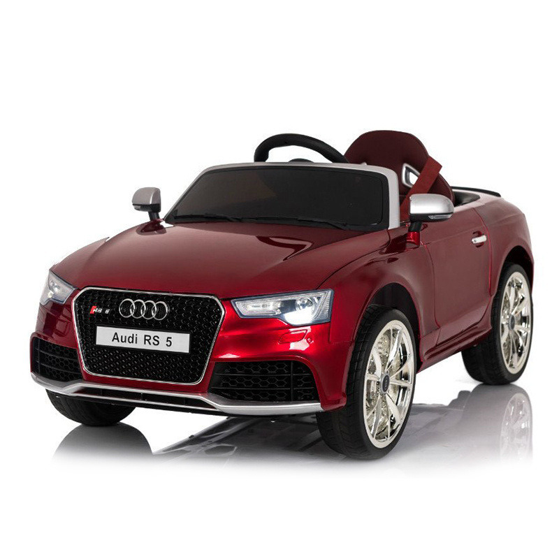 licensed Audi RS5 children ride on car, with canopy,  EVA wheels, leather seat