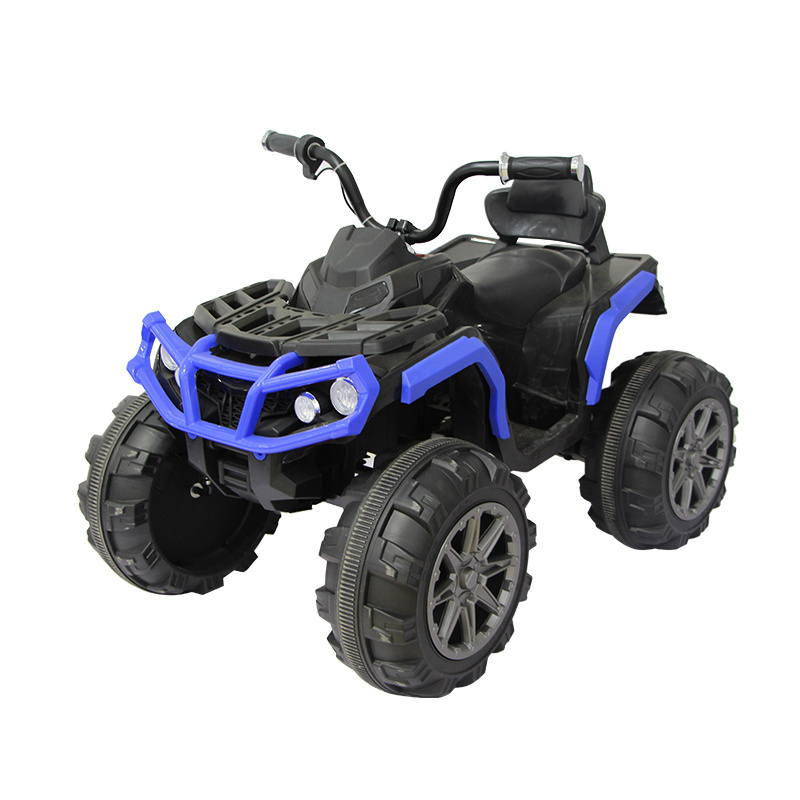 12V Kids Ride-On Electric ATV, 4-Wheeler Quad Car Toy ,2.4mph Max Speed, Treaded Tires, LED Headlights