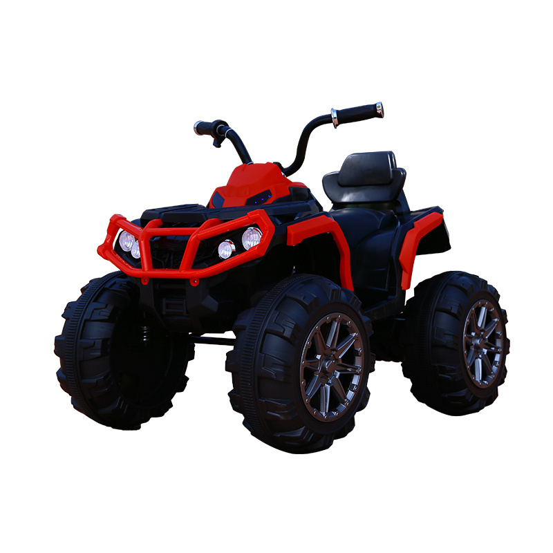 12V Kids Ride-On Electric ATV, 4-Wheeler Quad Car Toy ,2.4mph Max Speed, Treaded Tires, LED Headlights