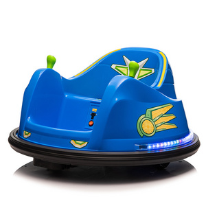 Powerwheels wild thing 360 spinning ride Bumper Car Kids Battery Operated Electric Car Children Ride- On Toys Rocking Car