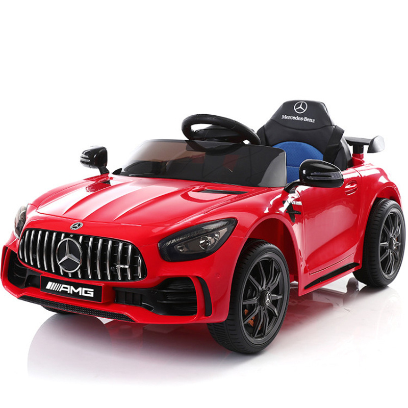 Mercedes Benz Licensed Ride-On Kids Electric Car Toy Remote-Controlled with Lights USB Function for Ages 2-4 PP Plastic Material