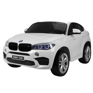 2018 X6M BMW Licensed double seat kids car 12 volt kids electric car ride on