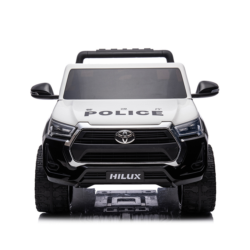 Toyota Hilux 2021 Police Version Licensed  Battery Ride on Car for Two Children KD860P