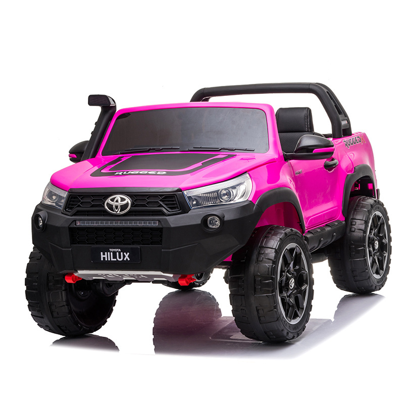 Ride-on Cars Oversized Licensed TOYOTA HILUX 24V Battery Operated Kids Iron Ride On Toy Electric Cars For Children To Drive