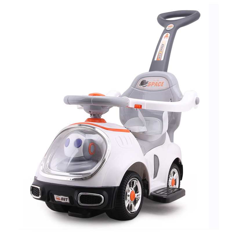 Kids 3-in-1 Outdoor Push Car Toddler Ride On Wagon Play Toy Stroller