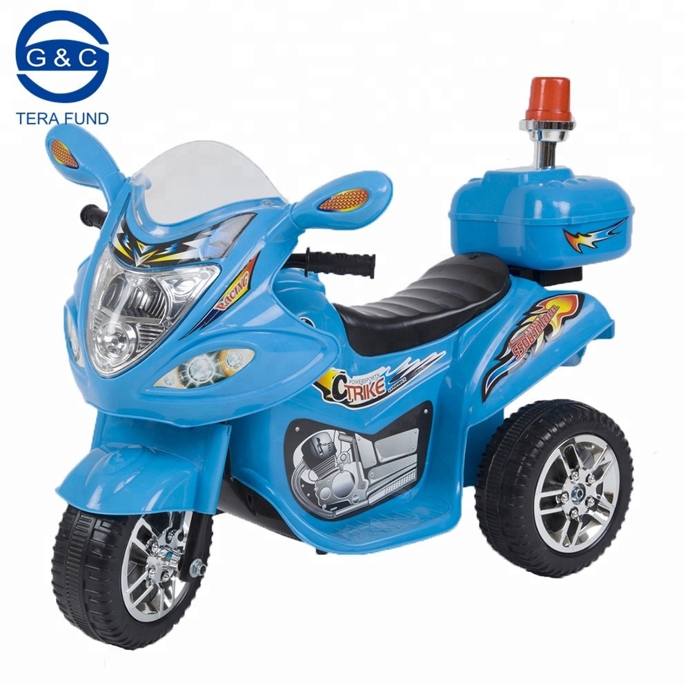 Kids Ride On Motorcycle 6V Toy Battery Powered Electric 3 Wheel Bicycle