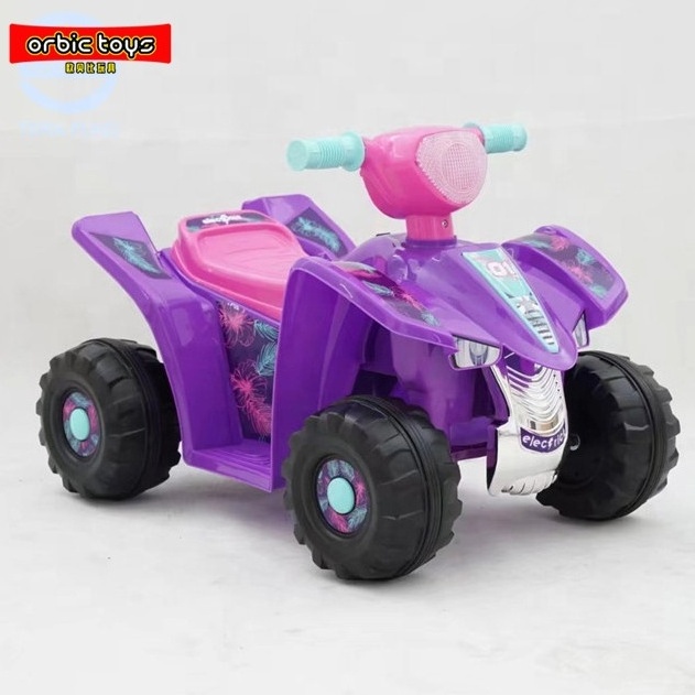 Ride On Toy Quad, Battery Powered Ride On Toy ATV Four Wheels for Boys and Girls, For 2 - 5 Year Old