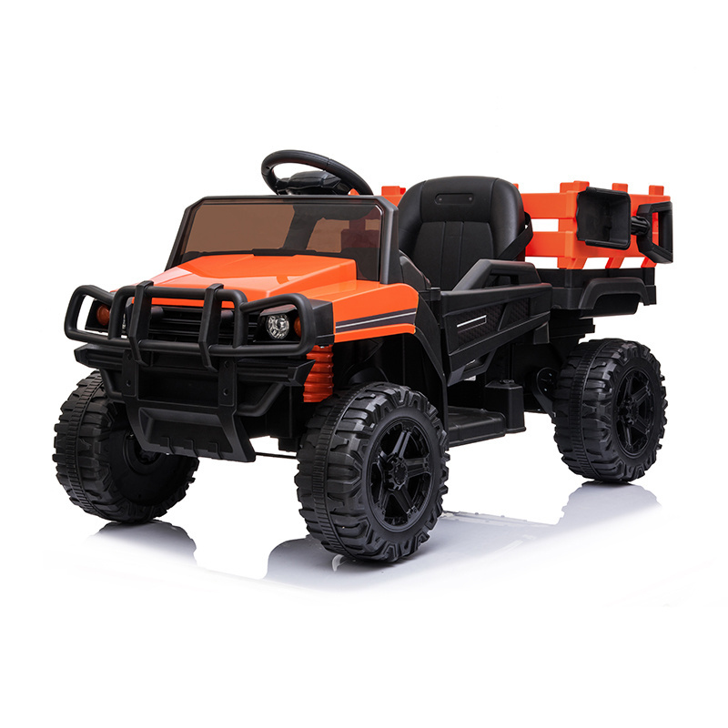 12v Power Wheel Ride-on Truck for Kiddo, Rechargeable Battery Powered Electric Vehicle, Toddler Riding Truck Toy TD926