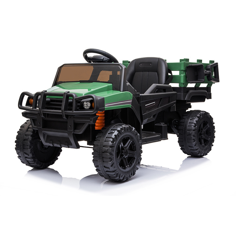 12v Power Wheel Ride-on Truck for Kiddo, Rechargeable Battery Powered Electric Vehicle, Toddler Riding Truck Toy TD926