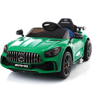 Mercedes Benz Licensed Ride-On Kids Electric Car Toy Remote-Controlled with Lights USB Function for Ages 2-4 PP Plastic Material