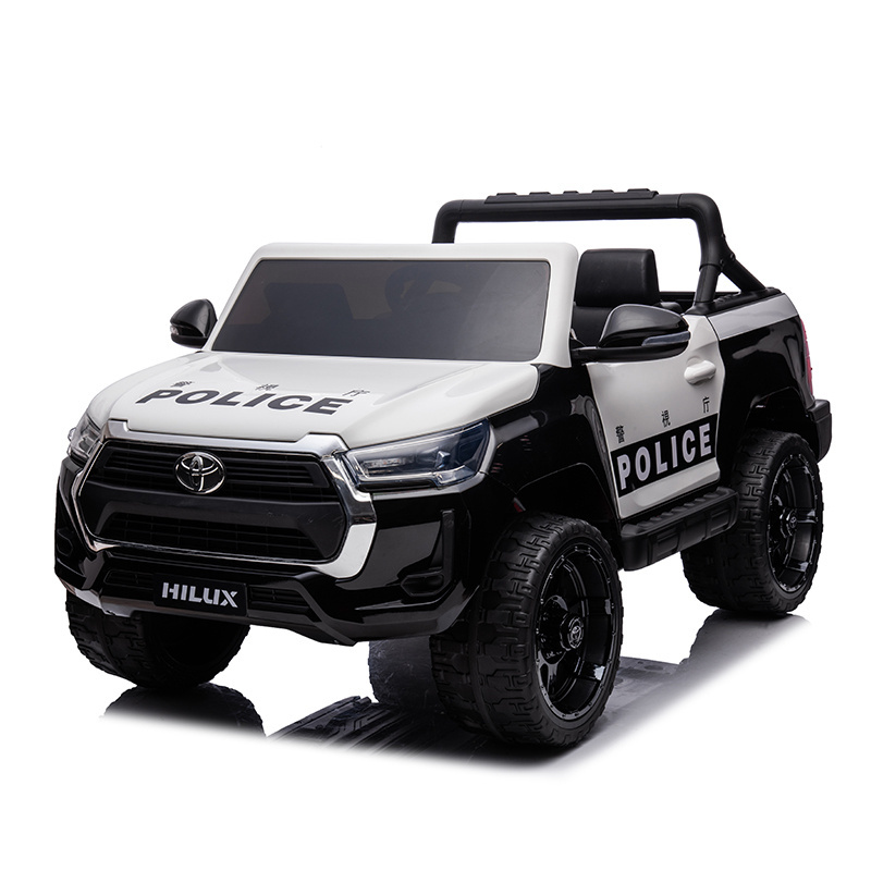 Toyota Hilux 2021 Police Version Licensed  Battery Ride on Car for Two Children KD860P