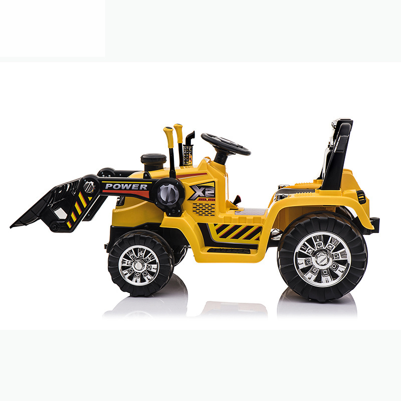 Kids Ride On Tractor Bulldozer Loader Digger Tractor Electric Car Battery Children Toy