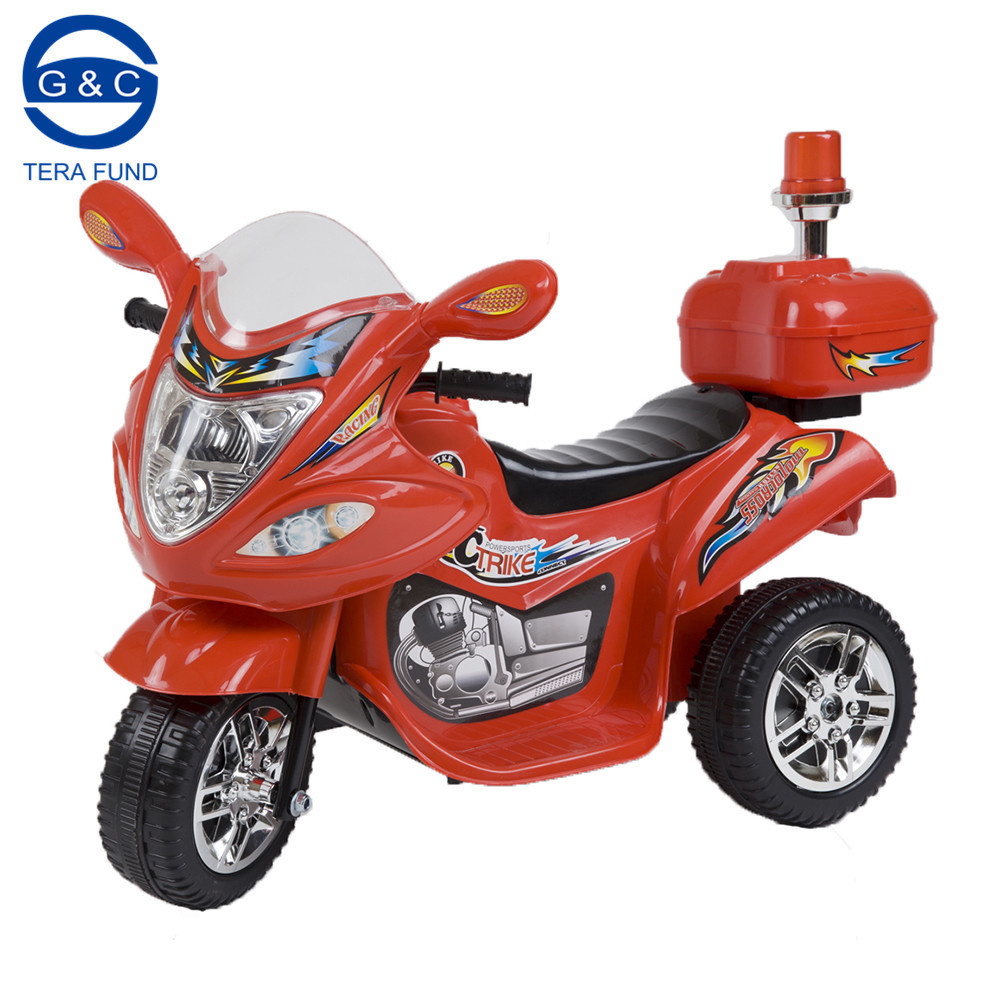 Kids Ride On Motorcycle 6V Toy Battery Powered Electric 3 Wheel Bicycle