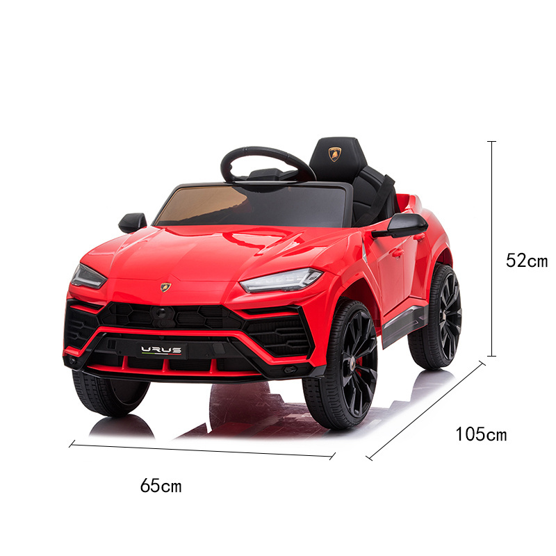 12V Licensed Kids Lamborghini Urus Toy Cars Electric Vehicle TD923 Steel Ride On Car For Girls