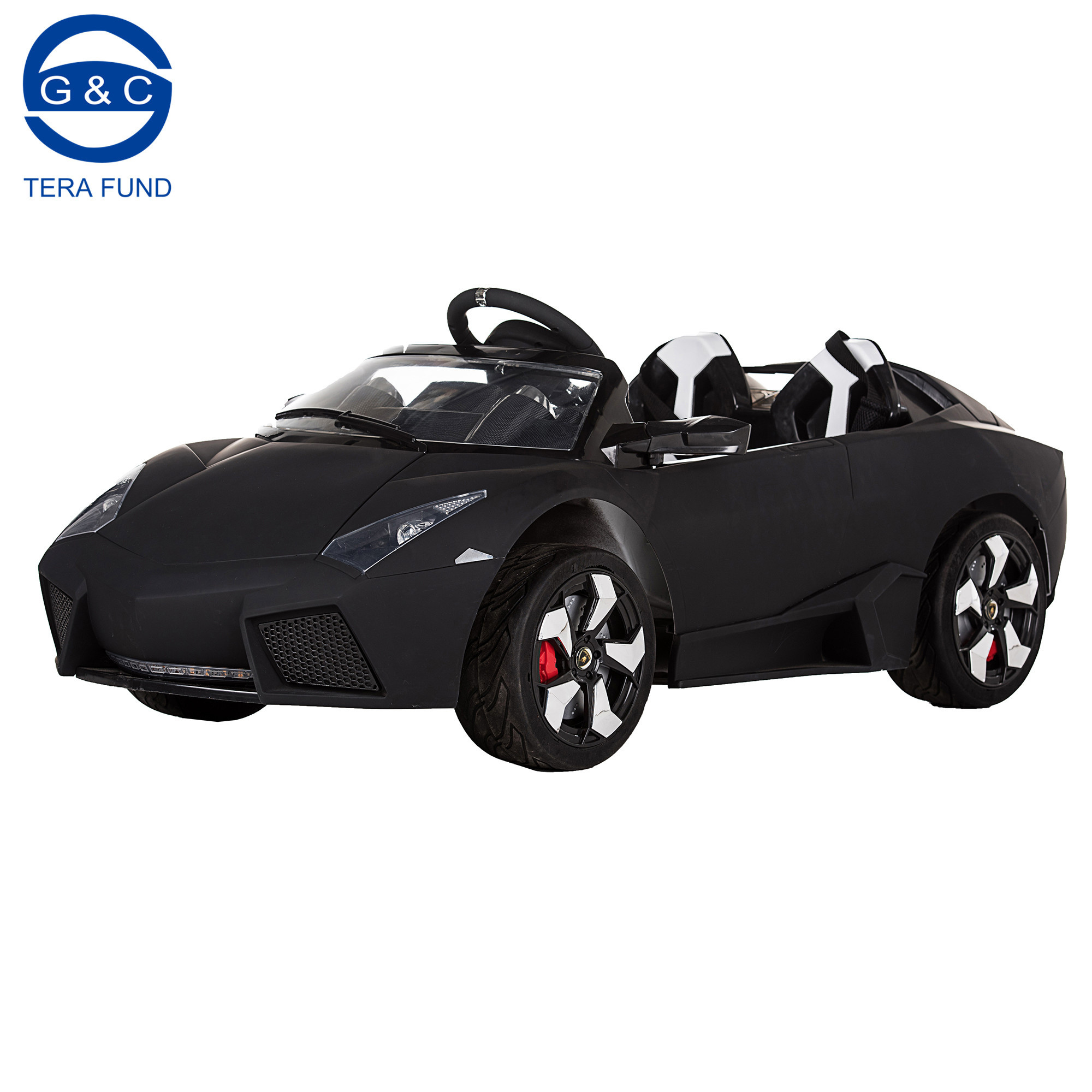 Kids 12V Ride-On Car With R/C Parental Remote Or Baby Pedal Control