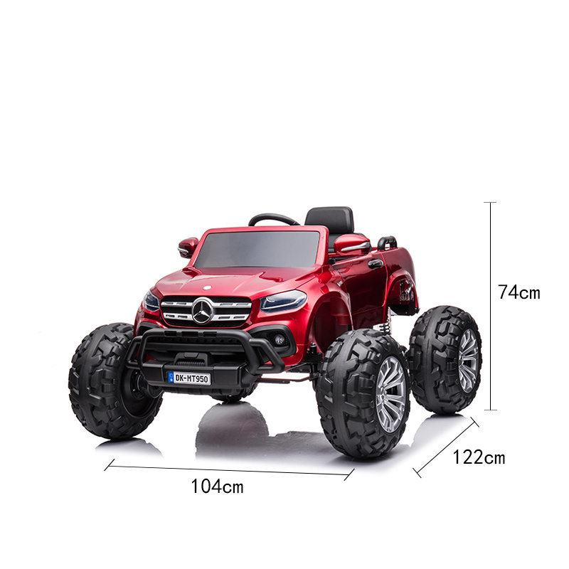 2021 New Arrival Mercedes-Benz X Class Monster Truck Licensed Ride on Car 24V 2 Seater Kids Car KD950