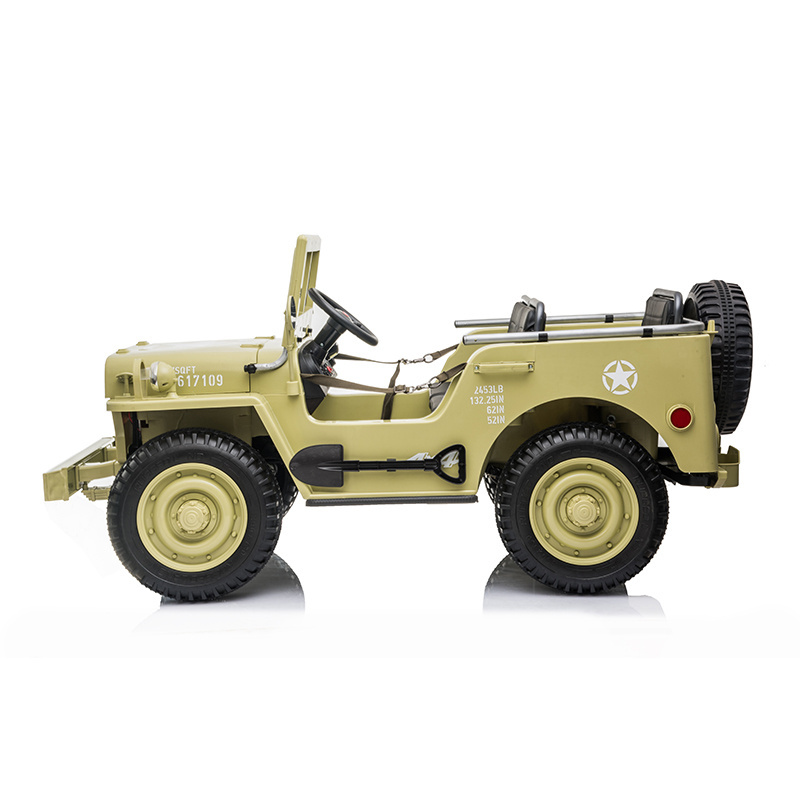 Aluminum Front Bumper 24v Battery Four Motors Off Road Car Kids Electric Car Power Operated Toy Cars For Outdoor Driving