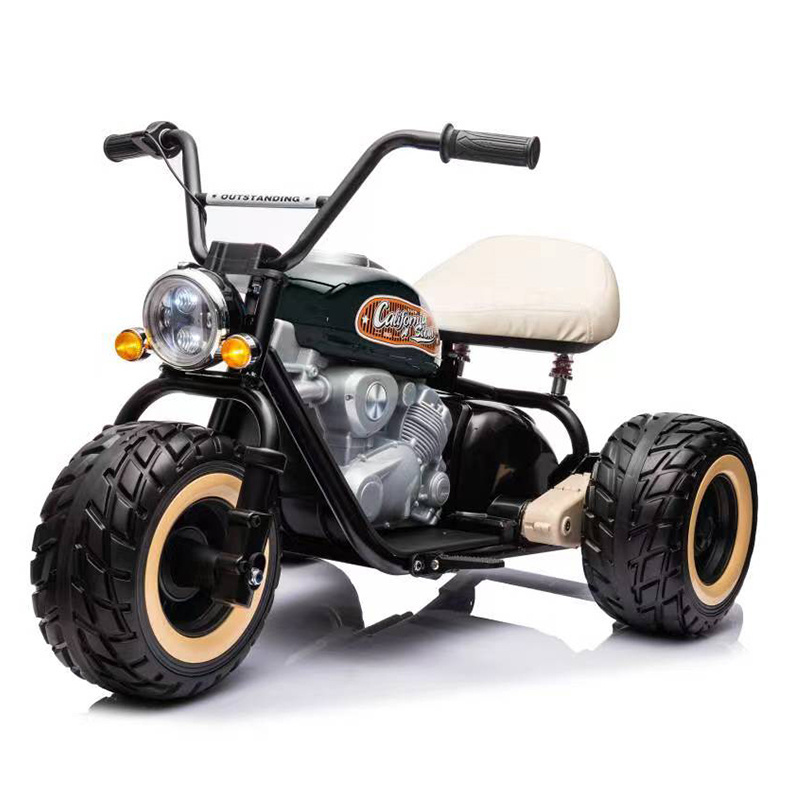 2024 Brushless Motor Kids 24v Electric Motorcycle Lifting Front Wheel Car Play Motorcycle Electric Motorcycle For Teenager