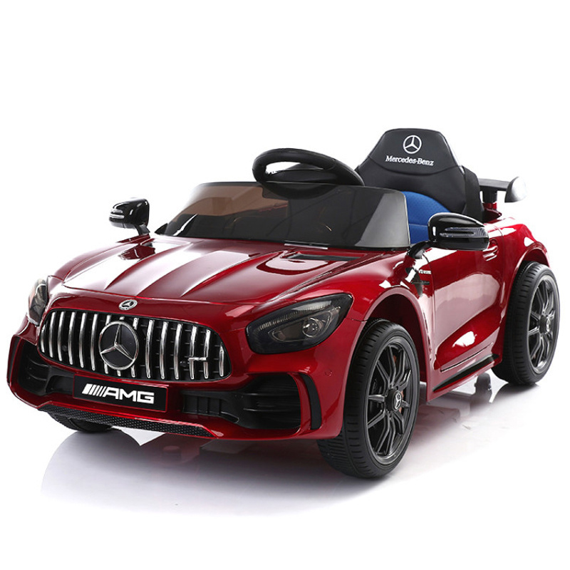 Mercedes Benz Licensed Ride-On Kids Electric Car Toy Remote-Controlled with Lights USB Function for Ages 2-4 PP Plastic Material