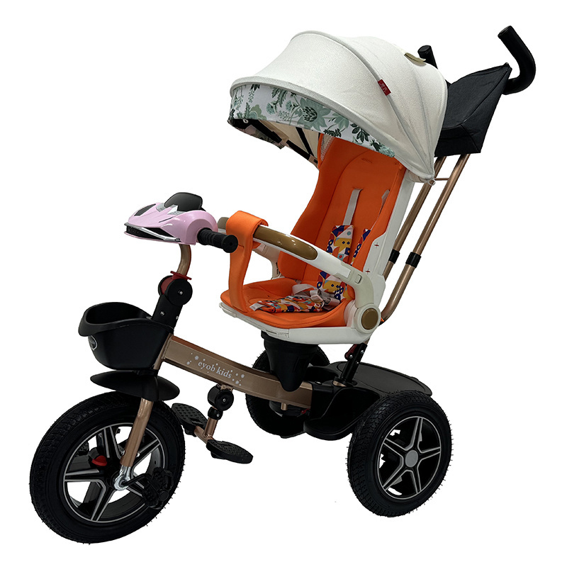 2024 360-Degree Swivel Baby Stroller with 3 Wheel Comfort Front Wheels Clutch Plastic Frame Includes Car Seat Plus Baby Car Seat