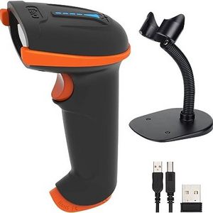 Tera 2D Barcode Scanner revopoint Wireless&Wired pda barcode scanner 1D 2D QR Handheld Bar Code Reader with stand Model D5100-Z