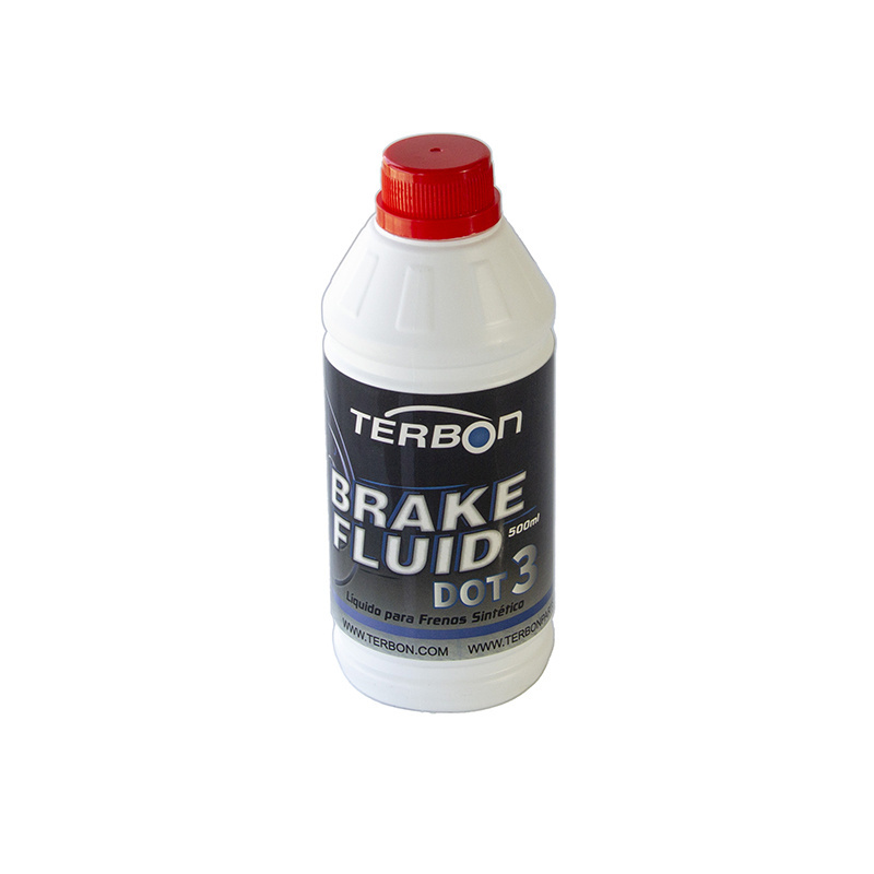 Wholesale Terbon Manufacturer High Quality Brake System 250/500ml Auto Car Brake Fluid Dot 3