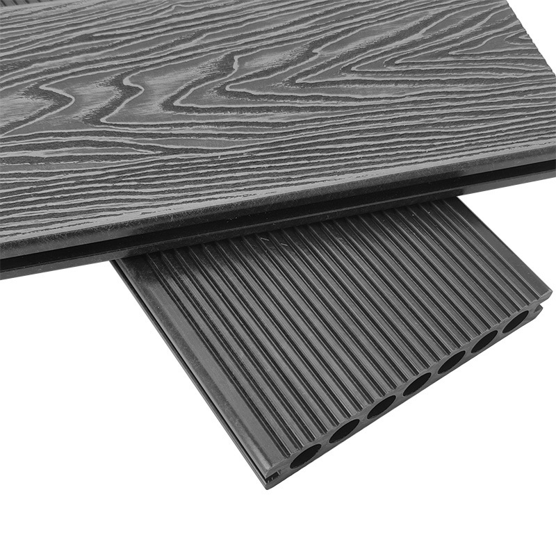 Tercel Recyclable High Quality 3D Woodgrain Wood Plastic Composite  WPC Decking Accessory