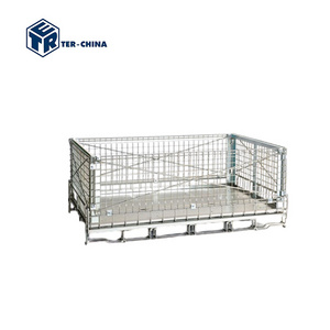 1730x1150xH702mm Storage Collapsible Stackable Wire Mesh Container Cage Stillage