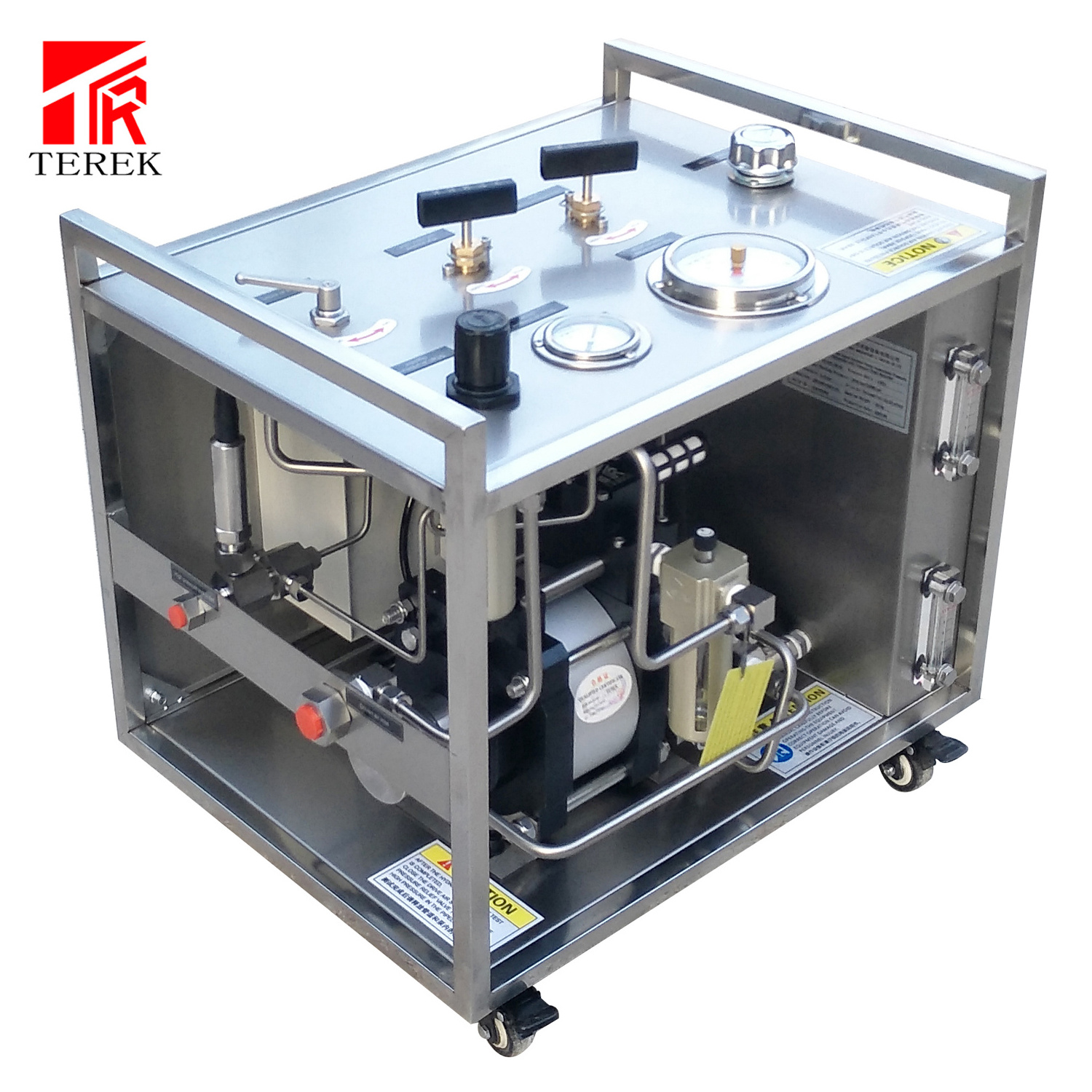 TEREK fluid booster pump high pressure water pump Hydraulic test machine for pipe valve