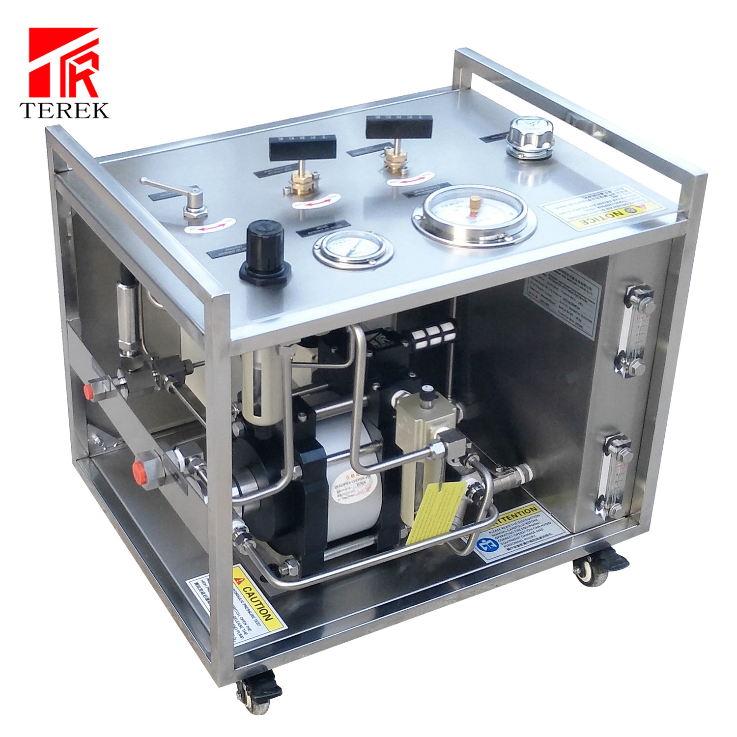 TEREK fluid booster pump high pressure water pump Hydraulic test machine for pipe valve