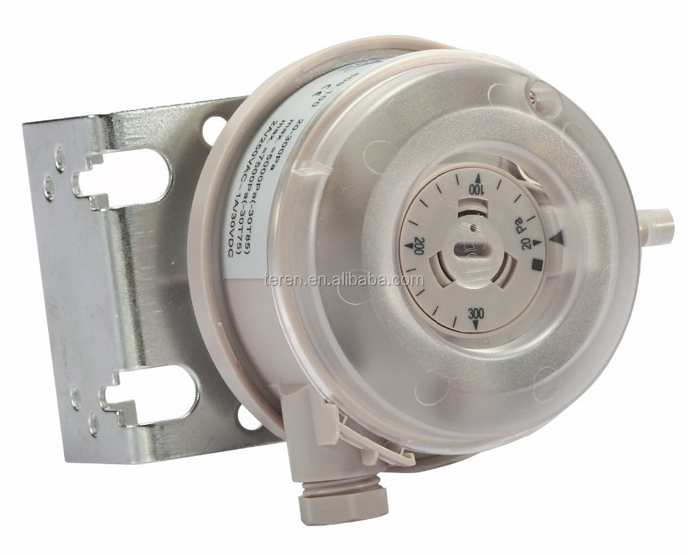 609 adjustable air differential pressure switch with bracket installation