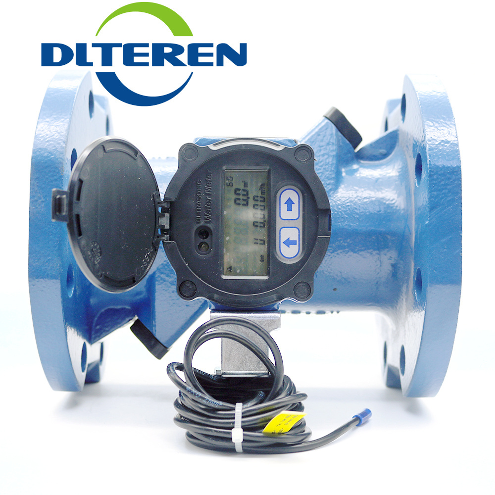 DLTEREN measuring instruments UltrasonicFlow Meter Digital Control Dual Channel For Water Sewage