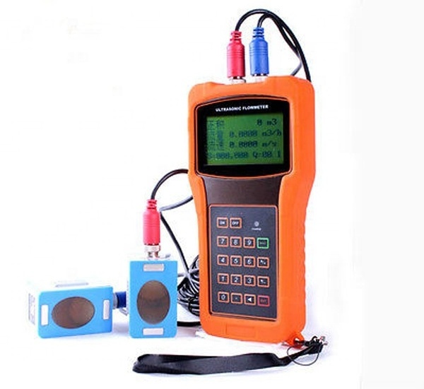 Portable handheld Flow Meter ultrasonic liquid flow meter