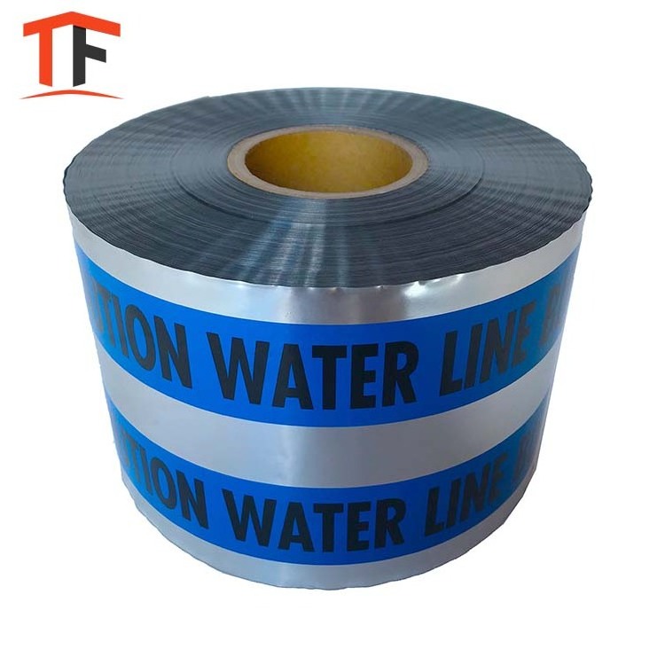 Aluminium Foil Underground Detectable Cable Pipe Marking Warning Tape