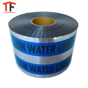 Aluminium Foil Underground Detectable Cable Pipe Marking Warning Tape