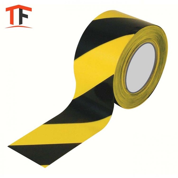 PE Red and White Danger Warning Tape Barricade Tape