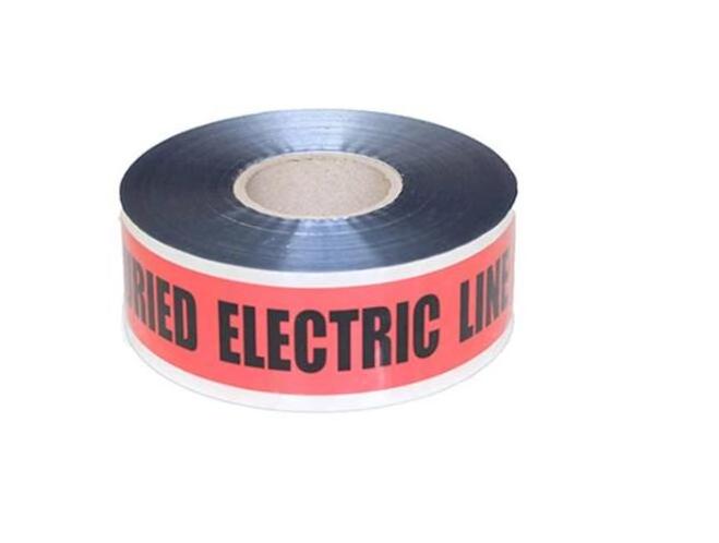 Detectable Underground Foil Pipe Marking Warning Tape