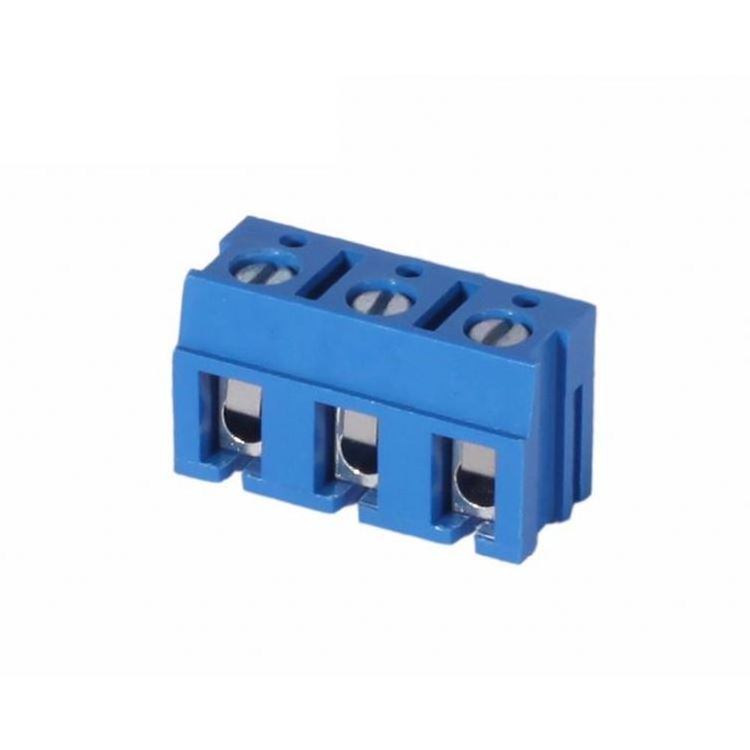 Cross DG300 KF300 Pitch 5.0mm 300V Blue PCB wire protector terminal block for wireless home security lighting system electronics