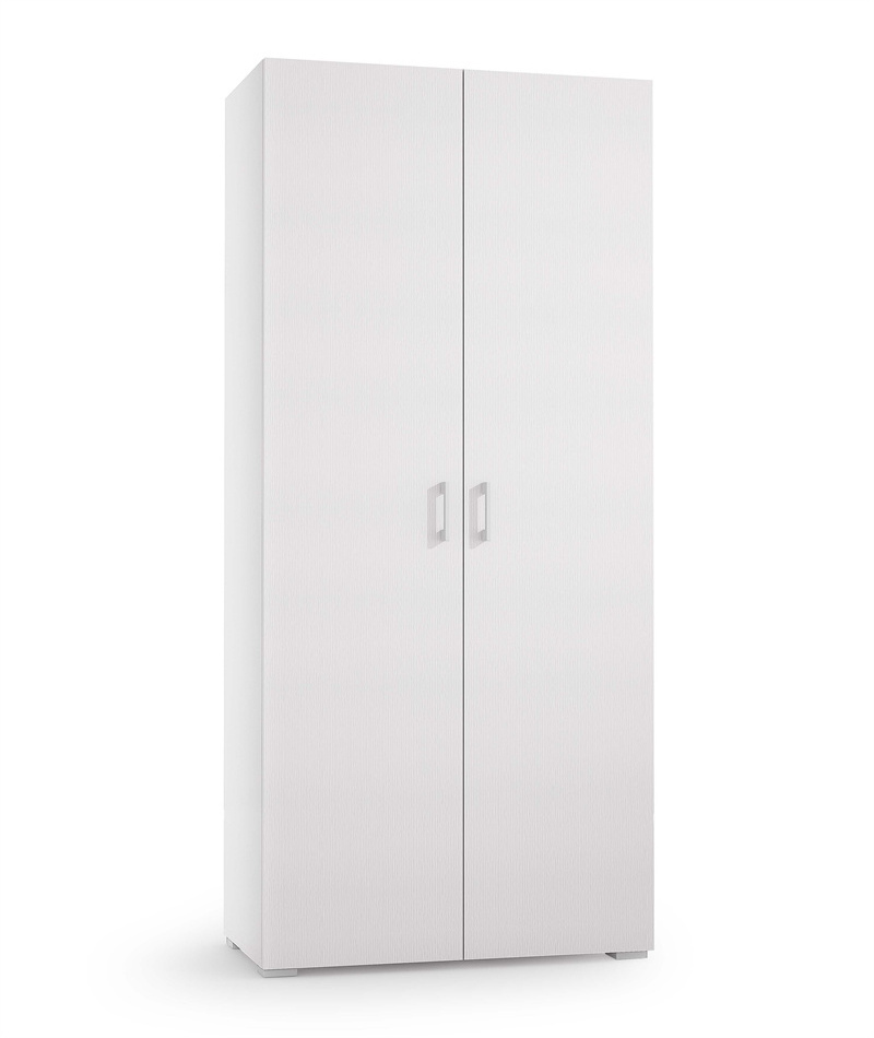 Modern Bedroom Furniture 2 door Wardrobe with Mirror Wardrobe with Shoe Rack Cabinet for Clothes Wardrobe