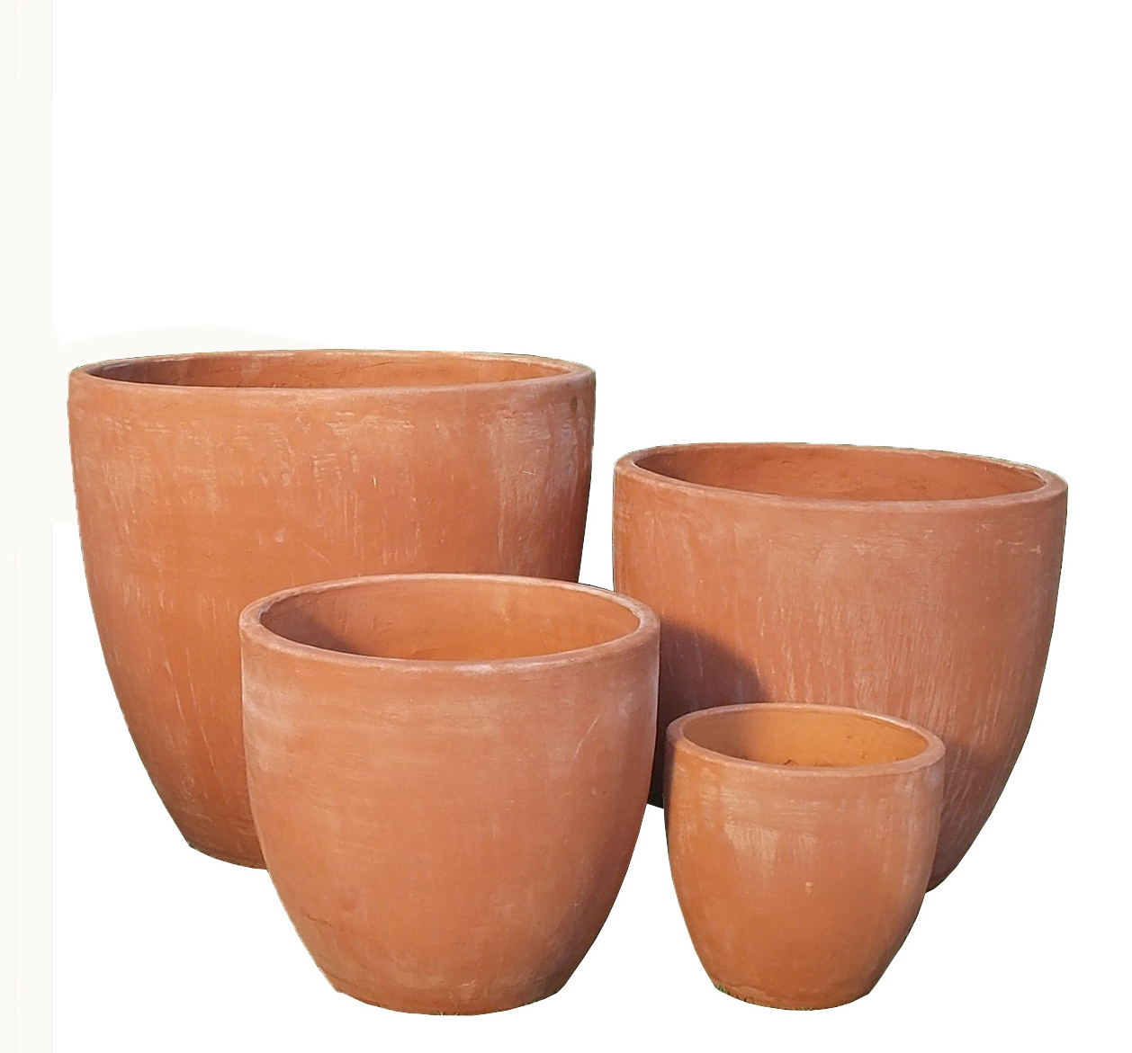 Wholesale Handmade Terracotta Flower Pot Ceramic Indoor and Outdoor Garden Planter for Nursery Decoration