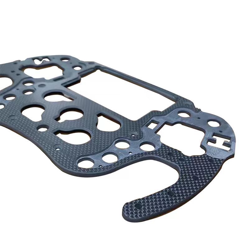 China Professional Carbon Fiber Sim Racing Steering Wheel Plate Carbon Fiber CNC Cutting Parts