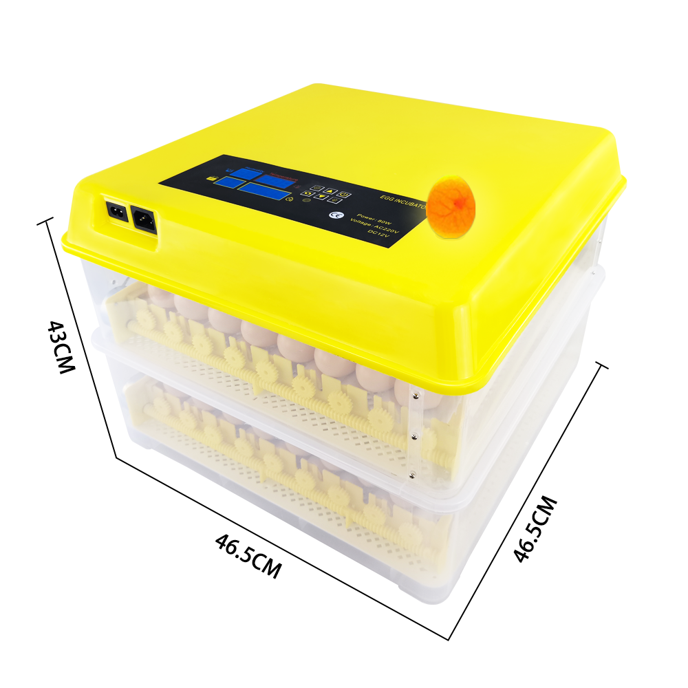 Dual Power Commercial Egg Incubator Automatic Poultry Egg Incubator Incubators Hatching Eggs