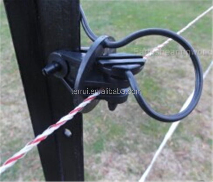 Steel Y Post Insulator/Electric fence insulators/for insertion with pinlock insulator