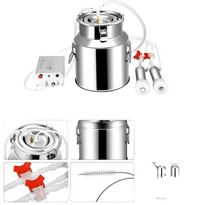 Portable Automatic Cattle Milking Equipment with Brush Milk Lining