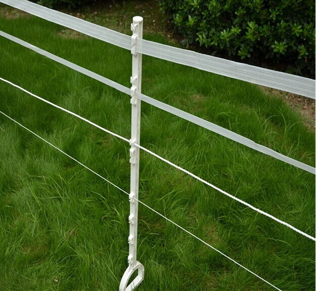 Easy Assemble  Material Wood Post Plastic Step In Temporary Electrical Fencing Poly Posts  Post For Electric Fence