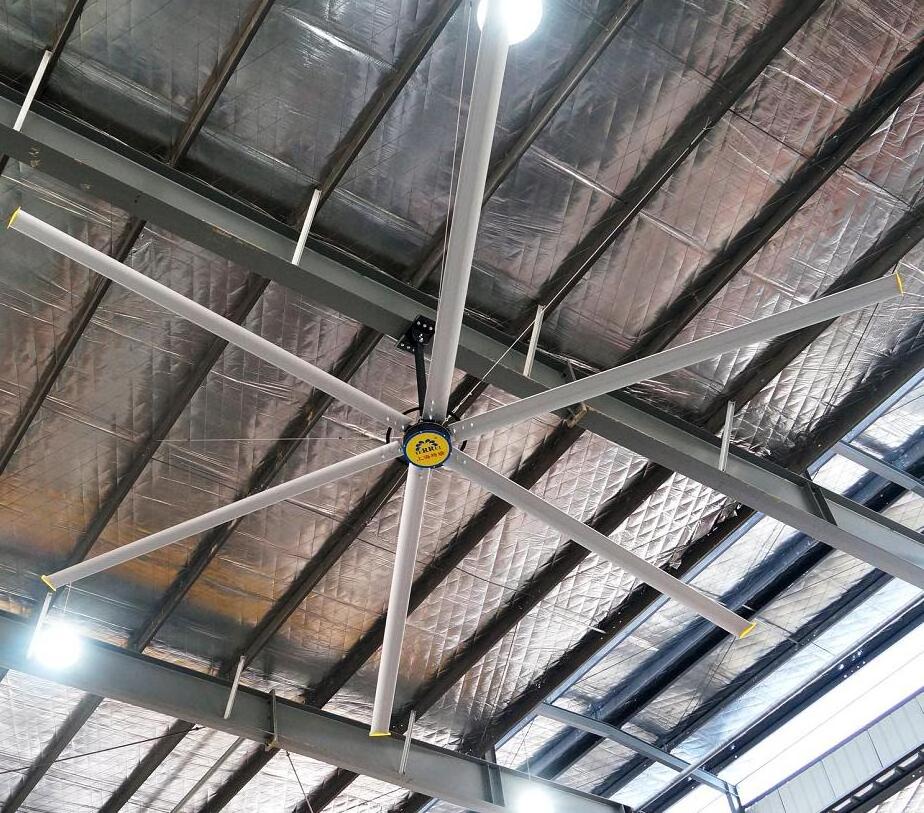 24 ft Industrial giant ceiling fan manufacturer HVLS fans