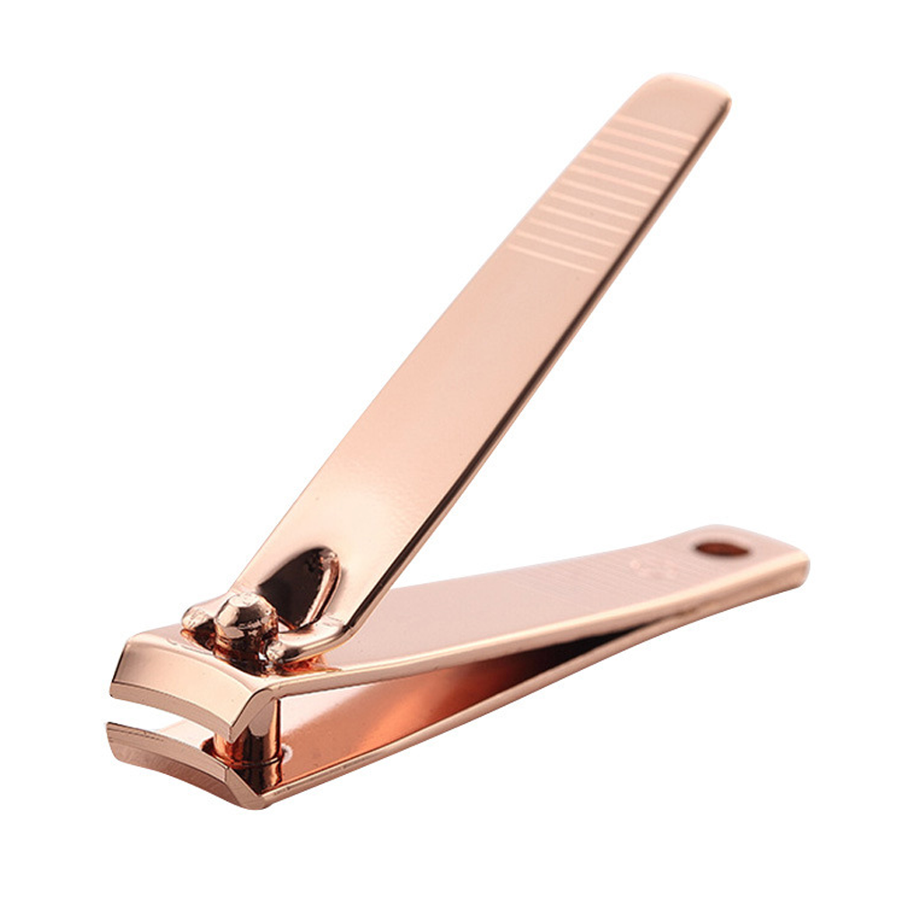 Rose Gold Nail Clipper Beauty Instruments / Wholesale Best Price Stainless Steel Nail Clipper