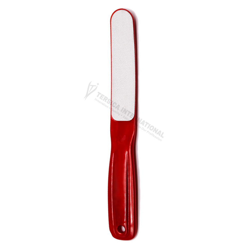 Single Sided Steel Handle Foot File Scraper / New Model Stainless Steel Foot Scraper