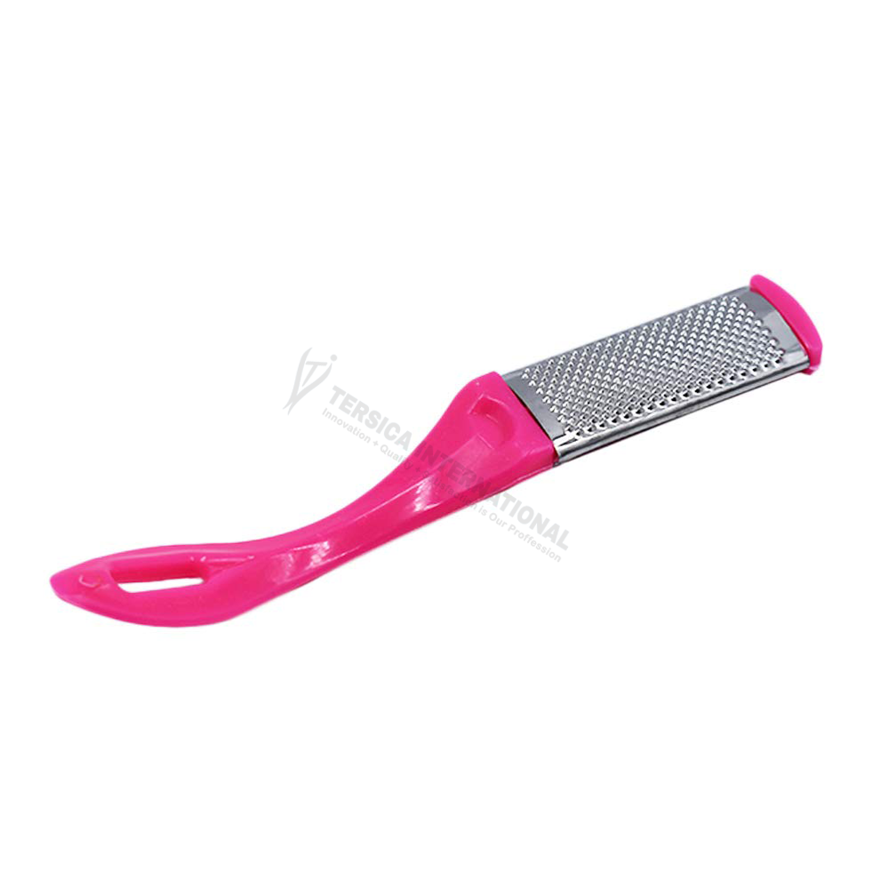 Single Sided Steel Handle Foot File Scraper / New Model Stainless Steel Foot Scraper